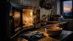 Deixar a porta do micro-ondas aberta faz sentido? O que acontece à condensação e aos cheiros