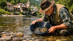 Navelgas: o rio nas Astúrias onde ainda se encontram pequenas pepitas de ouro