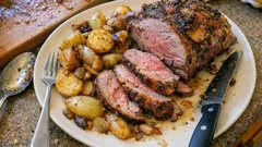 Perna de borrego no forno com batatas: receita simples e cheia de sabor