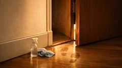 Porque vale a pena pôr vinagre branco na porta de entrada nos dias de chuva