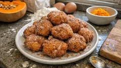 Sonhos de abóbora fofos e leves: a receita tradicional com toque de laranja