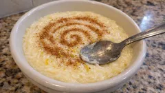 Aletria cremosa com limão e canela: receita simples no robô de cozinha