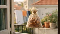 Pendurar cascas de maçã afasta mosquitos e moscas? O que funciona mesmo