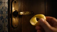 O truque da casca de limão para limpar maçanetas e deixar a casa a cheirar a fresco