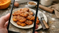 Filhoses tradicionais de abóbora: fofas por dentro e douradas no ponto certo