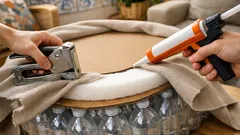 Como fazer uma poltrona com garrafas de plástico: DIY fácil, barato e resistente