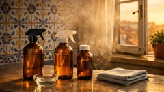 Vinagre e água oxigenada: como usar este truque de limpeza em casa sem misturar na mesma garrafa