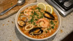 Arroz de marisco malandrinho: como ficar cremoso e com caldo bem apurado