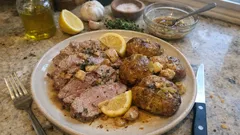 Vitela branca assada no forno: simples, tenra e cheia de sabor