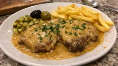 Bifes à cervejeira: molho cremoso de cerveja e mostarda, pronto em 30 minutos