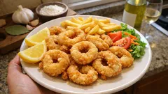 Choco frito à setubalense: como o deixar seco e estaladiço em poucos minutos