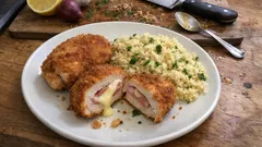 Cordon bleu de frango em casa: estaladiço por fora, queijo a derreter por dentro