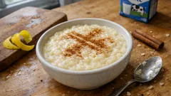Arroz-doce tradicional bem cremoso: como acertar o ponto sem complicações