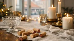 3 ideias com rolhas de vinho para decorar a casa na passagem de ano