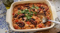 Arroz de polvo no forno: bem apurado, suculento e fácil de fazer em casa