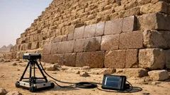 Possível entrada escondida na pirâmide de Micerino: novas medições apontam para duas cavidades