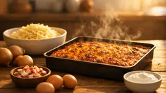 Kugelis: receita do empadão de batata lituano com crosta dourada e interior cremoso